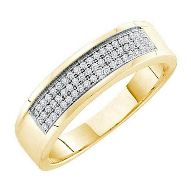 0.20CT DIAMOND MICRO-PAVE MENS BAND 0.20CT DIAMOND MICRO-PAVE MENS BAND